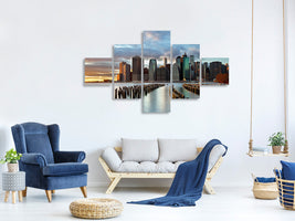 5-piece-canvas-print-nyc-skyline