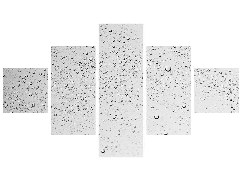 5-piece-canvas-print-rain-on-the-wall