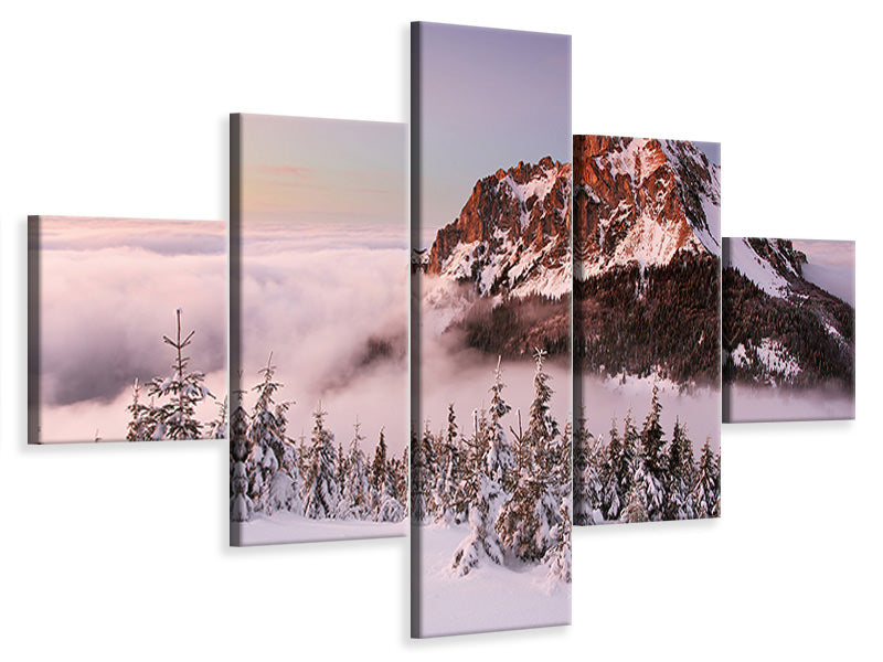 5-piece-canvas-print-rozsutec-peak