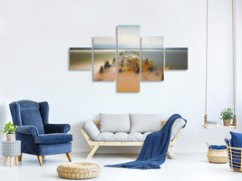 5-piece-canvas-print-sea-road