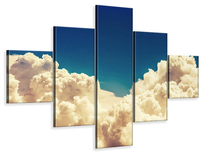 5-piece-canvas-print-sky-clouds