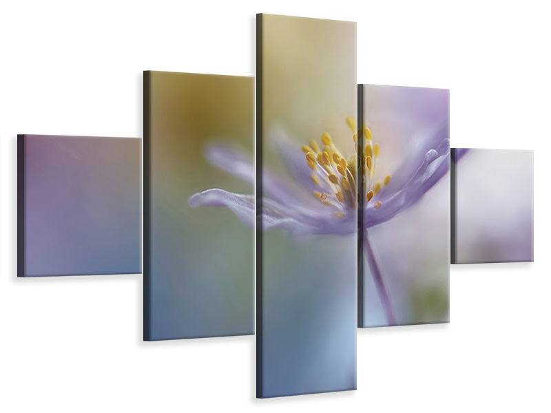 5-piece-canvas-print-springtime-watercolor