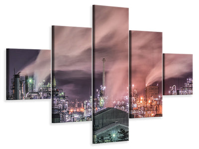 5-piece-canvas-print-steam