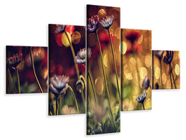 5-piece-canvas-print-summer-flowers