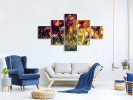 5-piece-canvas-print-summer-flowers