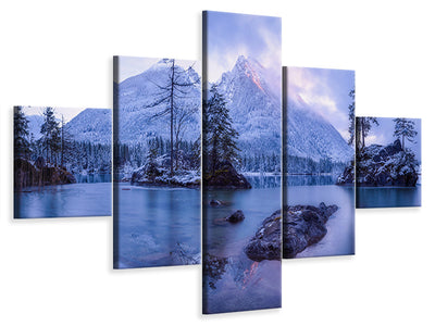 5-piece-canvas-print-the-frozen-mountain