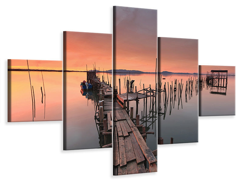 5-piece-canvas-print-the-last-light