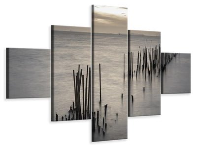 5-piece-canvas-print-the-sea-and-the-tear