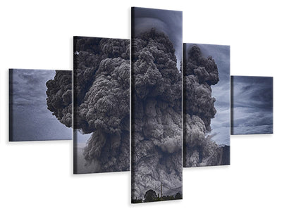 5-piece-canvas-print-the-volcano-ash