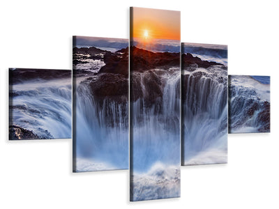 5-piece-canvas-print-thors-well
