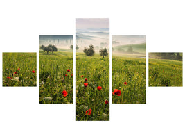 5-piece-canvas-print-tuscan-spring