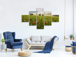 5-piece-canvas-print-tuscan-spring