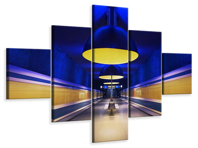 5-piece-canvas-print-underground-lights