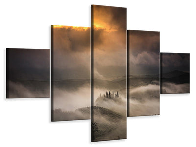 5-piece-canvas-print-waves-of-fog