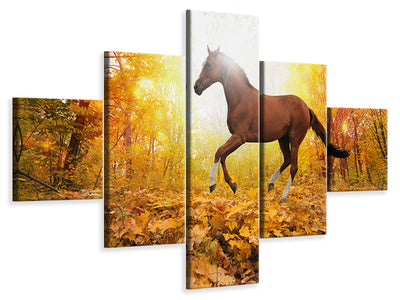 5-piece-canvas-print-whole-blood-in-autumn-forest