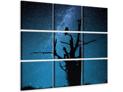 9-piece-canvas-print-alone-in-the-dark