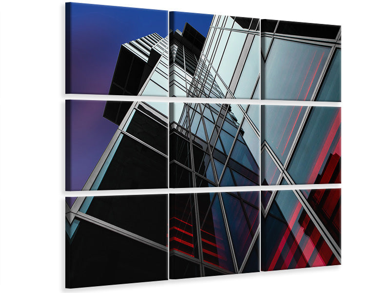 9-piece-canvas-print-mirror-wall