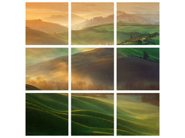 9-piece-canvas-print-morning-dreams