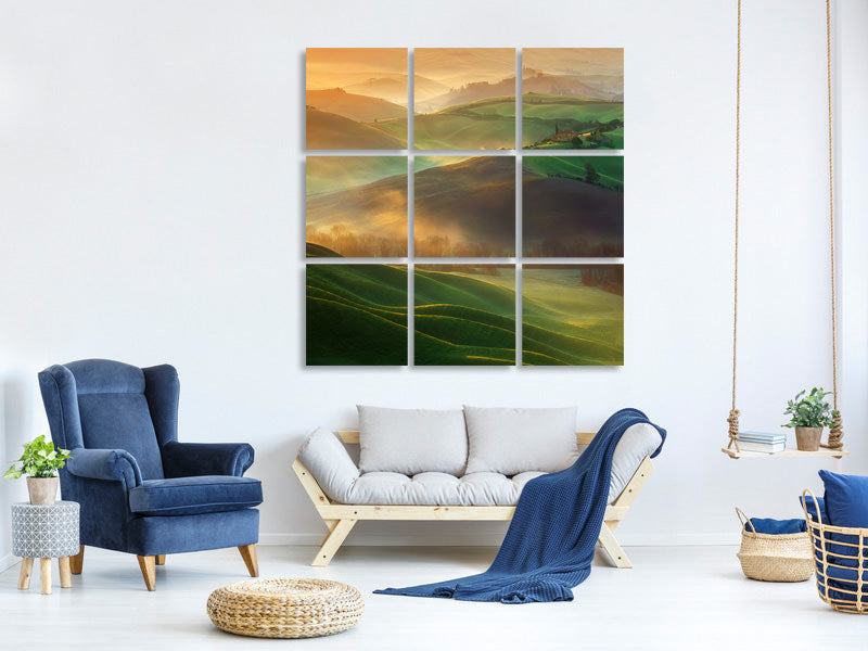 9-piece-canvas-print-morning-dreams