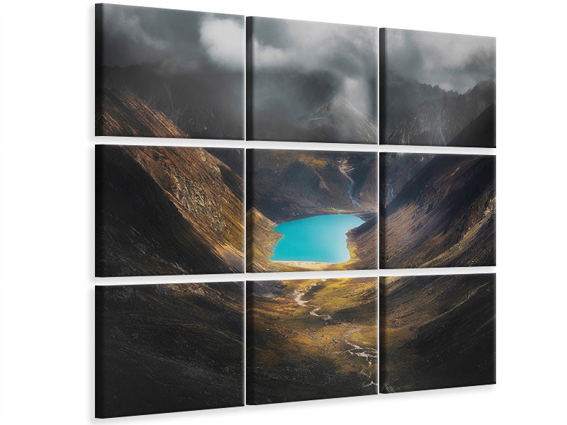 9-piece-canvas-print-past-and-present-life