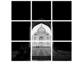 9-piece-canvas-print-taj-mahal