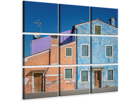 9-piece-canvas-print-the-small-house-color-dog