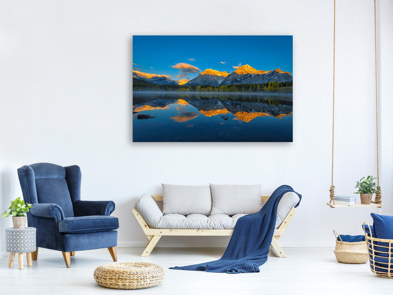 canvas-print-a-perfect-morning-in-canadian-rockies