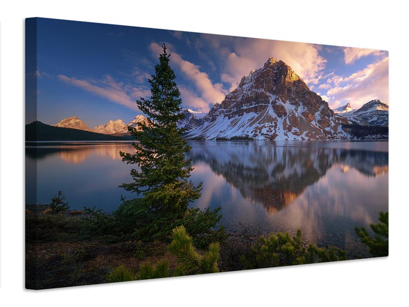 canvas-print-atardecer-en-bow-lake-x