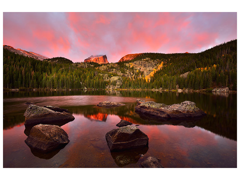 canvas-print-bear-lake-sunrise