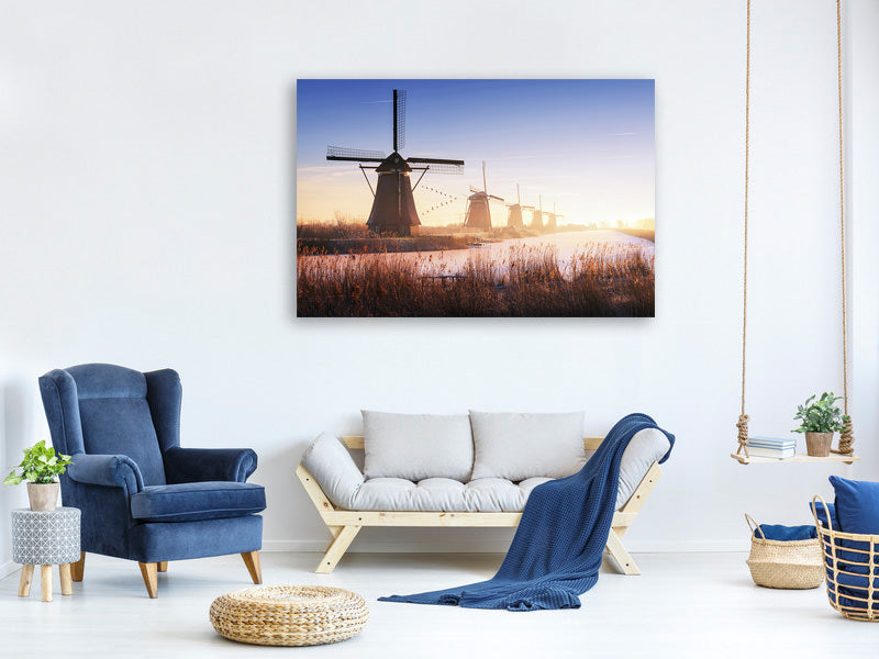 canvas-print-kinderdijk-iv