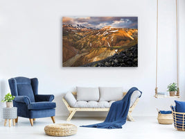 canvas-print-landmannalaugar-sunset-x