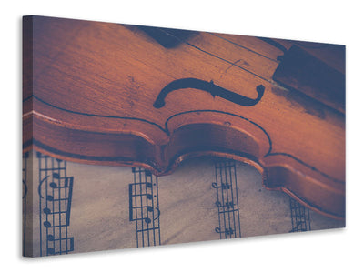 canvas-print-old-violin