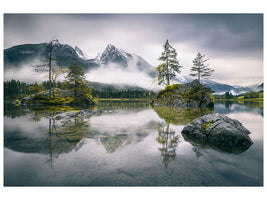 canvas-print-rainy-morning-at-hintersee