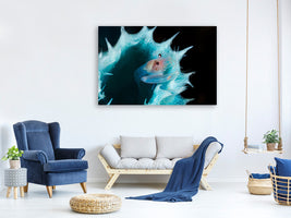 canvas-print-shrimp-in-a-blue-sponge
