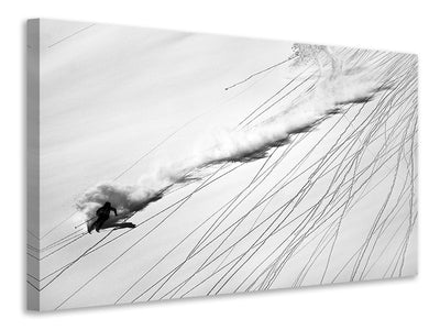 canvas-print-skiing-powder