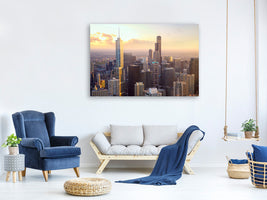 canvas-print-skyline-chicago