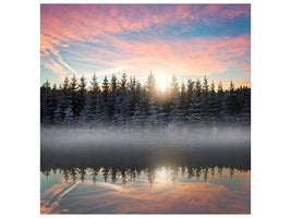 canvas-print-small-lake-in-the-forest