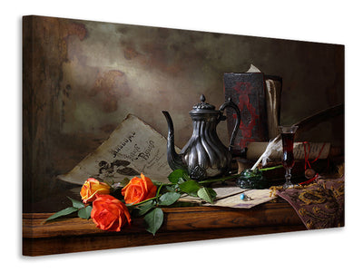 canvas-print-still-life-with-teapot-and-roses