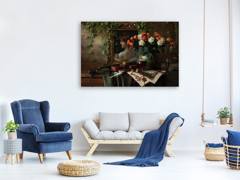 canvas-print-still-life-with-violin-and-flowers-ii