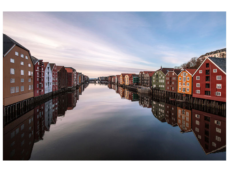 canvas-print-trondheim-norway