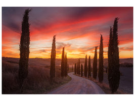 canvas-print-tuscany-sunset