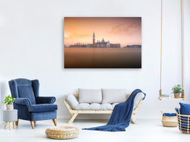 canvas-print-venice-pink-sunrise