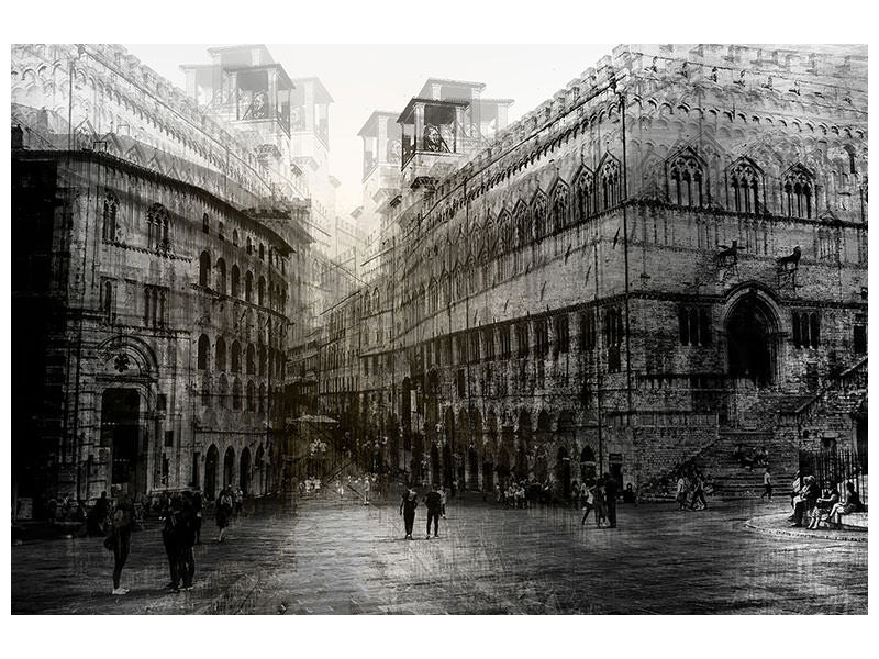 canvas-print-walking-in-the-square