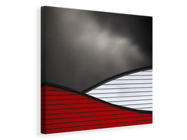 canvas-print-wavy-red-white-roof