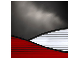 canvas-print-wavy-red-white-roof