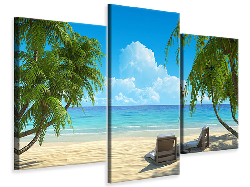 modern-3-piece-canvas-print-beach-paradise-ii