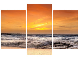 modern-3-piece-canvas-print-lake-with-sunset