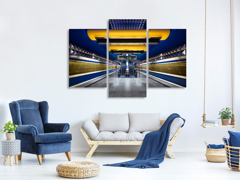 modern-3-piece-canvas-print-munich-underground