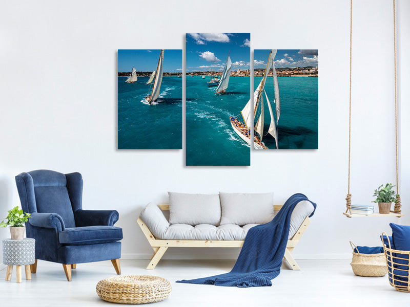 modern-3-piece-canvas-print-race-start