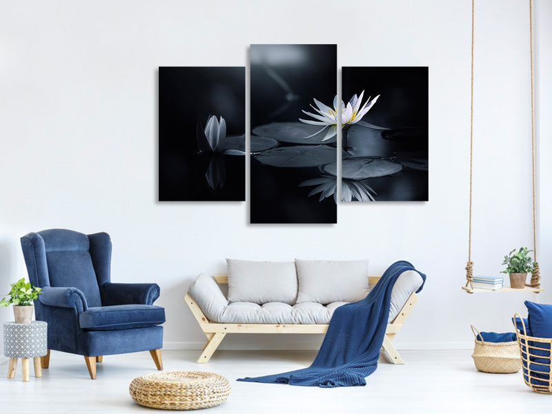 modern-3-piece-canvas-print-reflection-iv